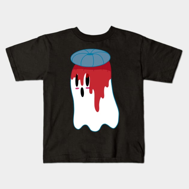 Little Ghost Gory Kids T-Shirt by nathalieaynie